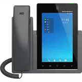 IP-видеотелефон, Grandstream, GXV3470, 16 SIP-аккаунтов, 16 линий, 2x GbE PoE, Wi-Fi, цветной сенсорный ЖК-экран 1280x800 (7.0"), камера 2 Мп