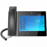 IP-видеотелефон, Grandstream, GXV3480, 16 SIP-аккаунтов, 16 линий, 2x GbE PoE, Wi-Fi, цветной сенсорный ЖК-экран 1280x800 (8.0"), камера 2 Мп, Android, блок питания 12 В / 1.5 А