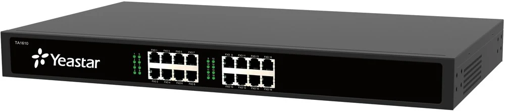 Голосовой шлюз YEASTAR VoIP-FXS-шлюз с поддержкой 16 FXO-линий