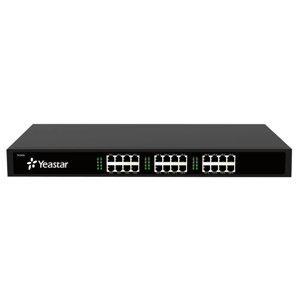 Голосовой шлюз YEASTAR VoIP-FXS-шлюз с поддержкой 24 FXS-линий