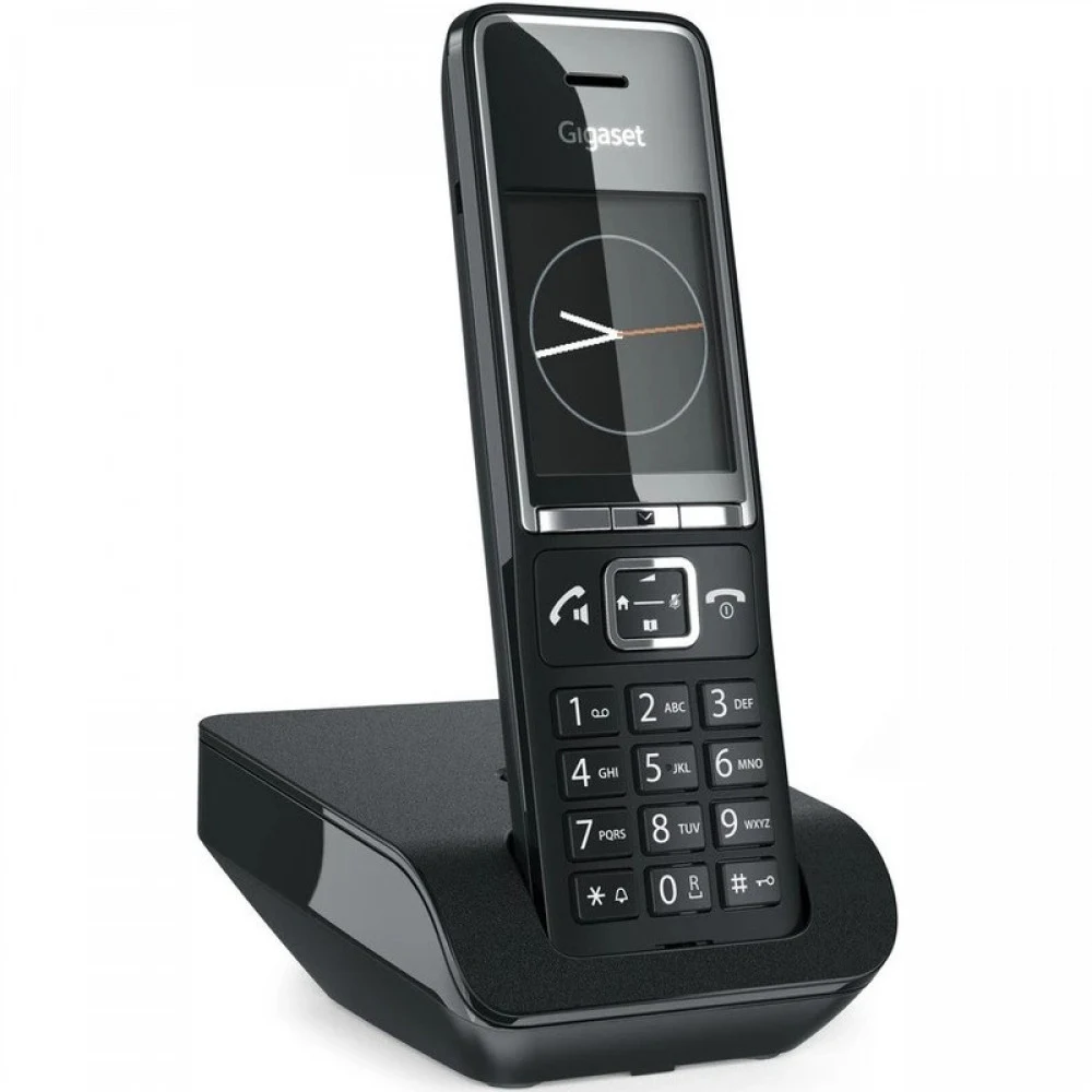 Радиотелефон DECT Gigaset Comfort 550 RUS черный (S30852-H3001-R604)