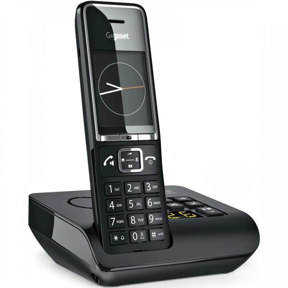 Радиотелефон DECT Gigaset Comfort 550A RUS черный (S30852-H3021-S204)
