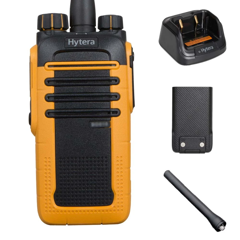 Р/ст HYTERA BD-615 400-470МГц, IP66, 48кан., 4Вт, DMR Tier II/Analogue, Li-Ion 1500 мАч, з/у