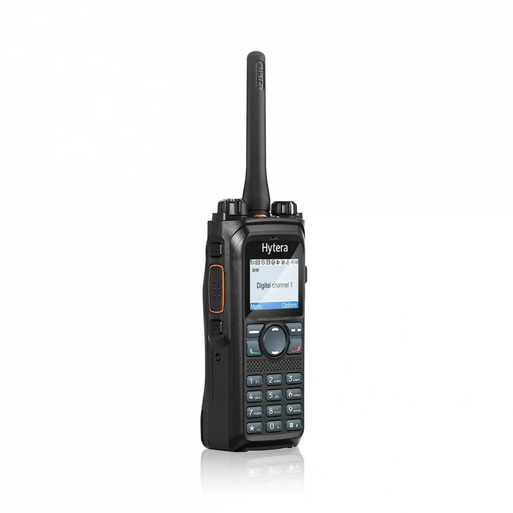 Р/ст HYTERA PD-985 350-527МГц,1024 кан., 4Вт, опция GPS/GLONASS, Bluetooth, DMR Tier III & MPT trunking, Li-ion 2000 мАч, з/у