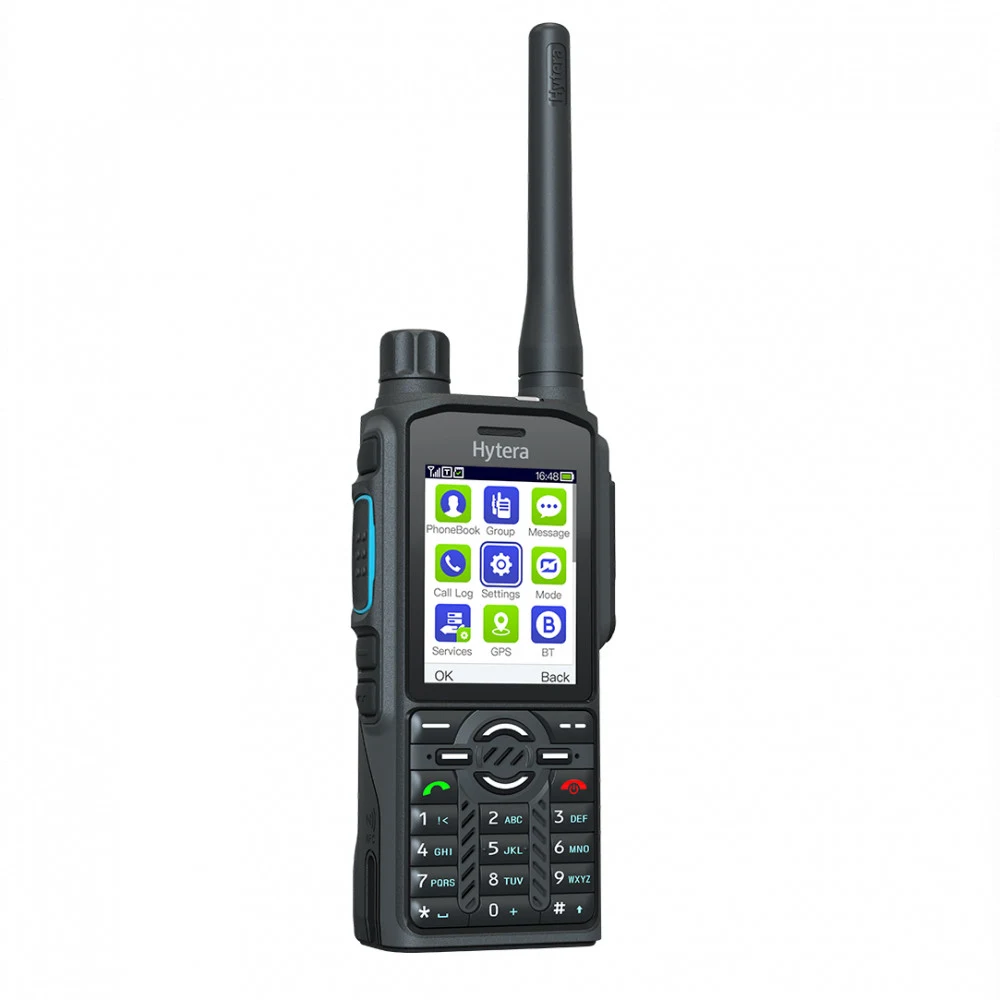 Р/ст HYTERA PT590 380-475МГц, 3 Вт, Tetra, GPS/ RTC/mandown/BT/E2EE, цветной дисплей, BP2003 (Li-Pol 2000мАч) - 2 шт, з/у