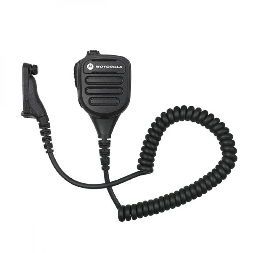Микрофон-динамик Motorola NNTN8382B выносной IP57 со встроенным шумоподавителем и регулятором громкости для р/ст DP4000