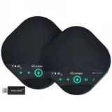 Спикерфон Infobit [iSpeaker M600] Комплект беспроводных всенаправленных спикерфонов, 5,8G, 5-метровый захват на 360 градусов, 2 каскадных спикерфона. Для помещений до 100 квадратных метров и 30 чело