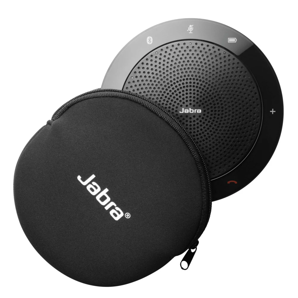 JABRA SPEAK 510 MS Speakerphone for UC & BT, USB Conference solution, 360-degree-microphone, Plug&Play, mute and volume button, Wideband, Bluetooth (up to 100 meters), Microsoft optimized Version B:
