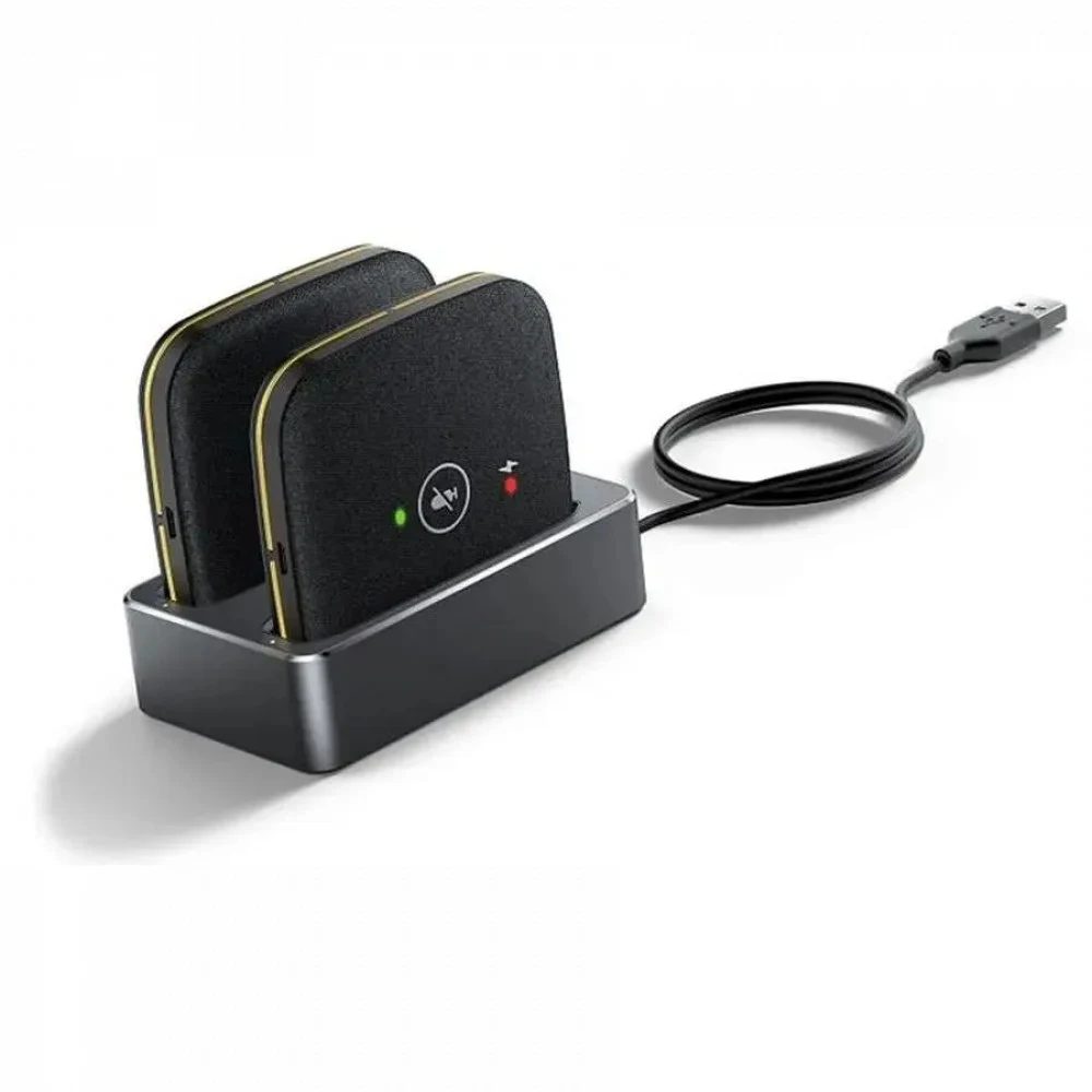 DECT микрофоны/ Yealink [CPW65-DECT-Duo] 2x wireless DECT microphones for CP965 / 1-year AMS [1304026]
