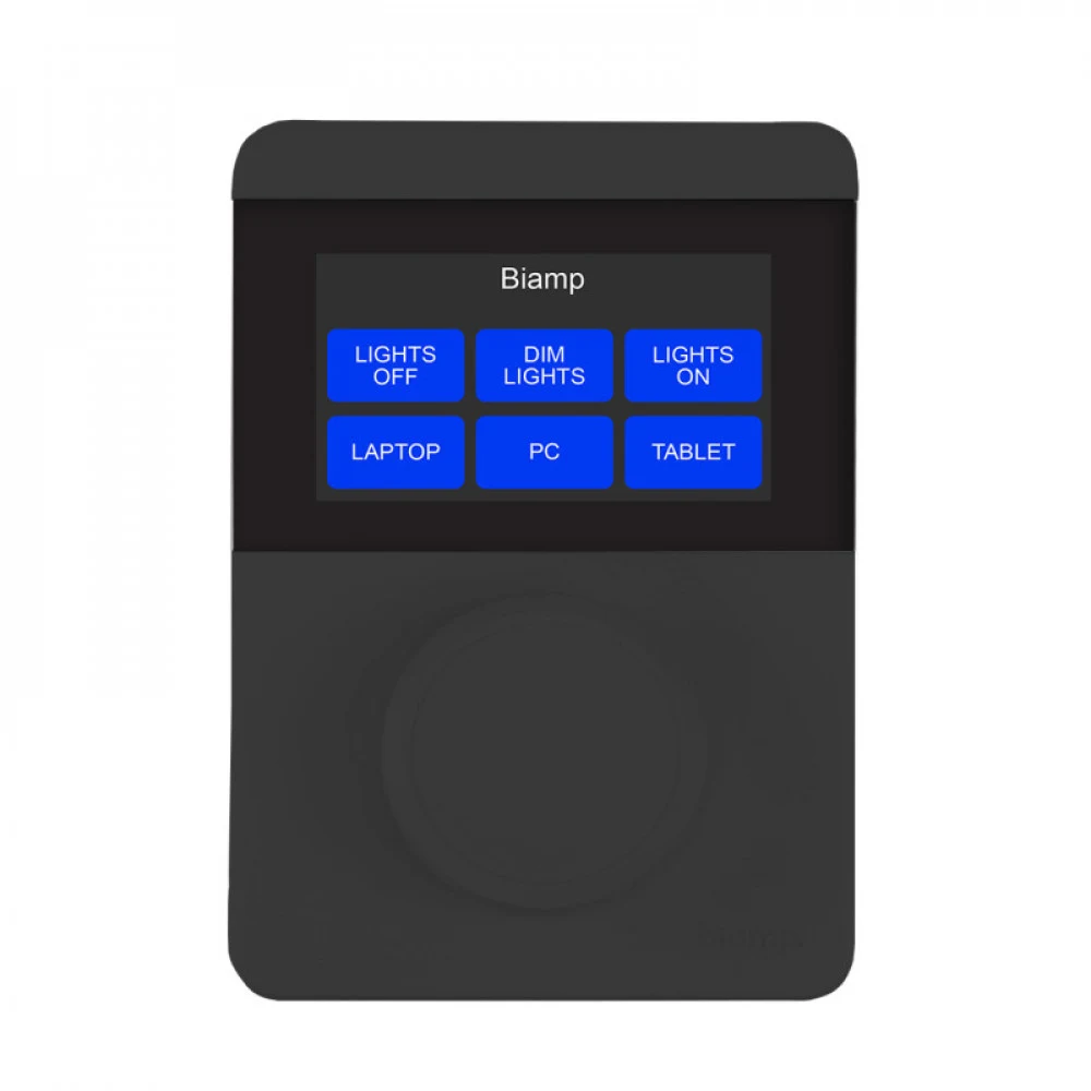 Панель управления BIAMP [Apprimo TEC-X 1000 Black], цвет черный