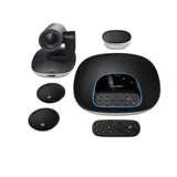 Интернет-камера Logitech Group ConferenceCam, поддержка Bluetooth и NFC (в комплекте камера, устр. громкой связи, пульт ДУ, концентратор, блок питания, крепление) Дополнительные микрофоны приобретаю