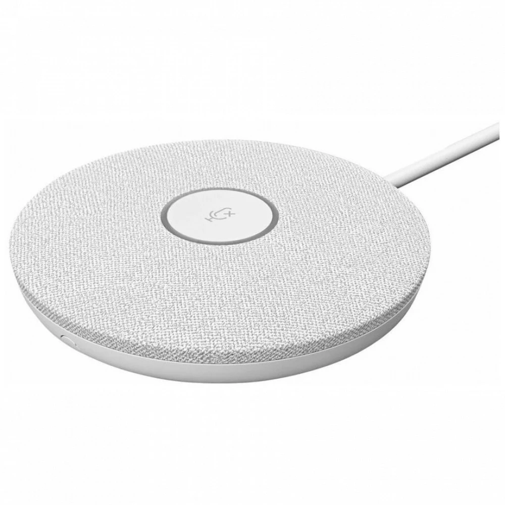 Модуль микрофонов Logitech для Rally (Rally Mic Pod White, в модуле 4 всенаправленных микрофона в одном корпусе, подключение к настольному концентратору)