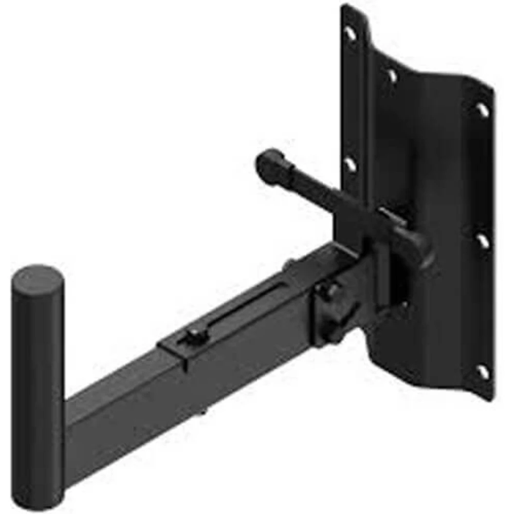 CAYMON Кронштейн WLB35/B Настенный кронштейн для установки громкоговорителей. Стакан 35-мм, 350 мм расстояние до стены, угол наклона регулируется в 5 шагов от 0 ° до 45 °, угол поворота можно отрегу