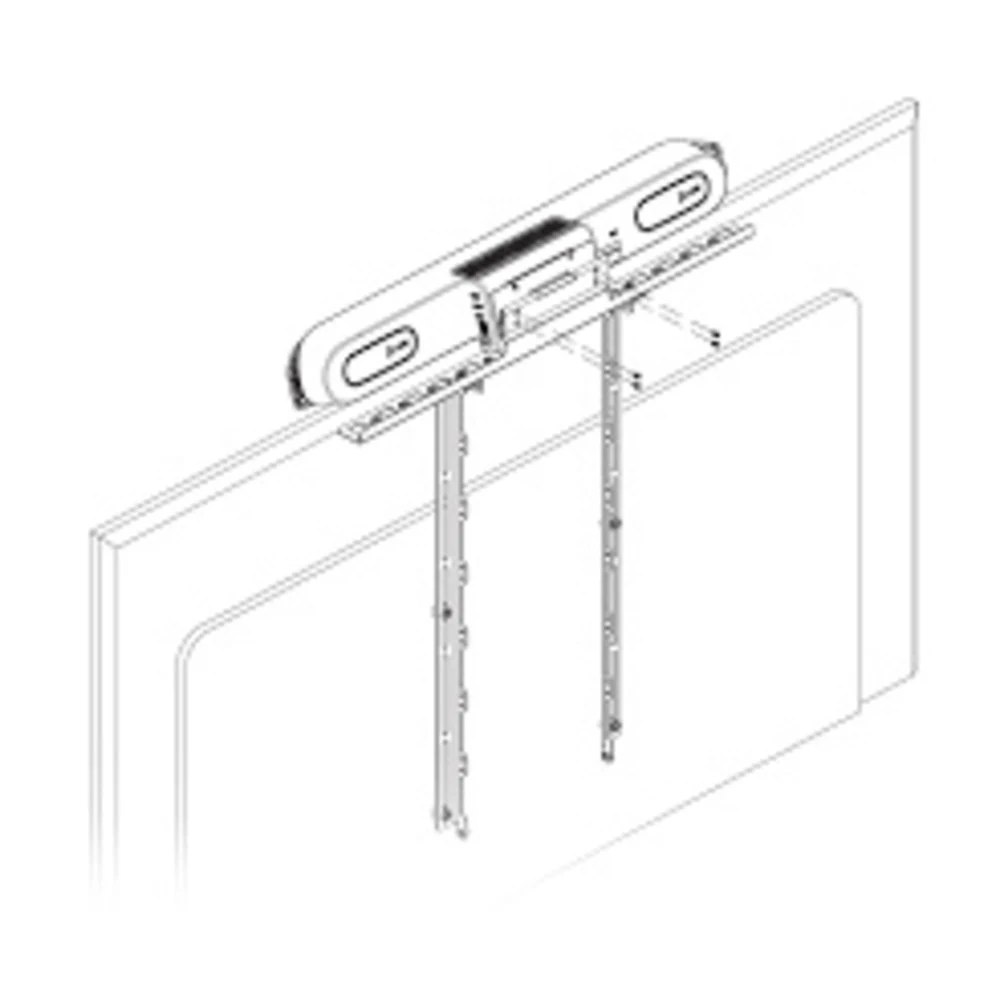 Монтажная консоль/ Poly Studio X30 Optional Mounting Kits, includes one each of the following:Vesa Mounting Kit, and Wall Mounting Kit. Compatible with the Studio X30.