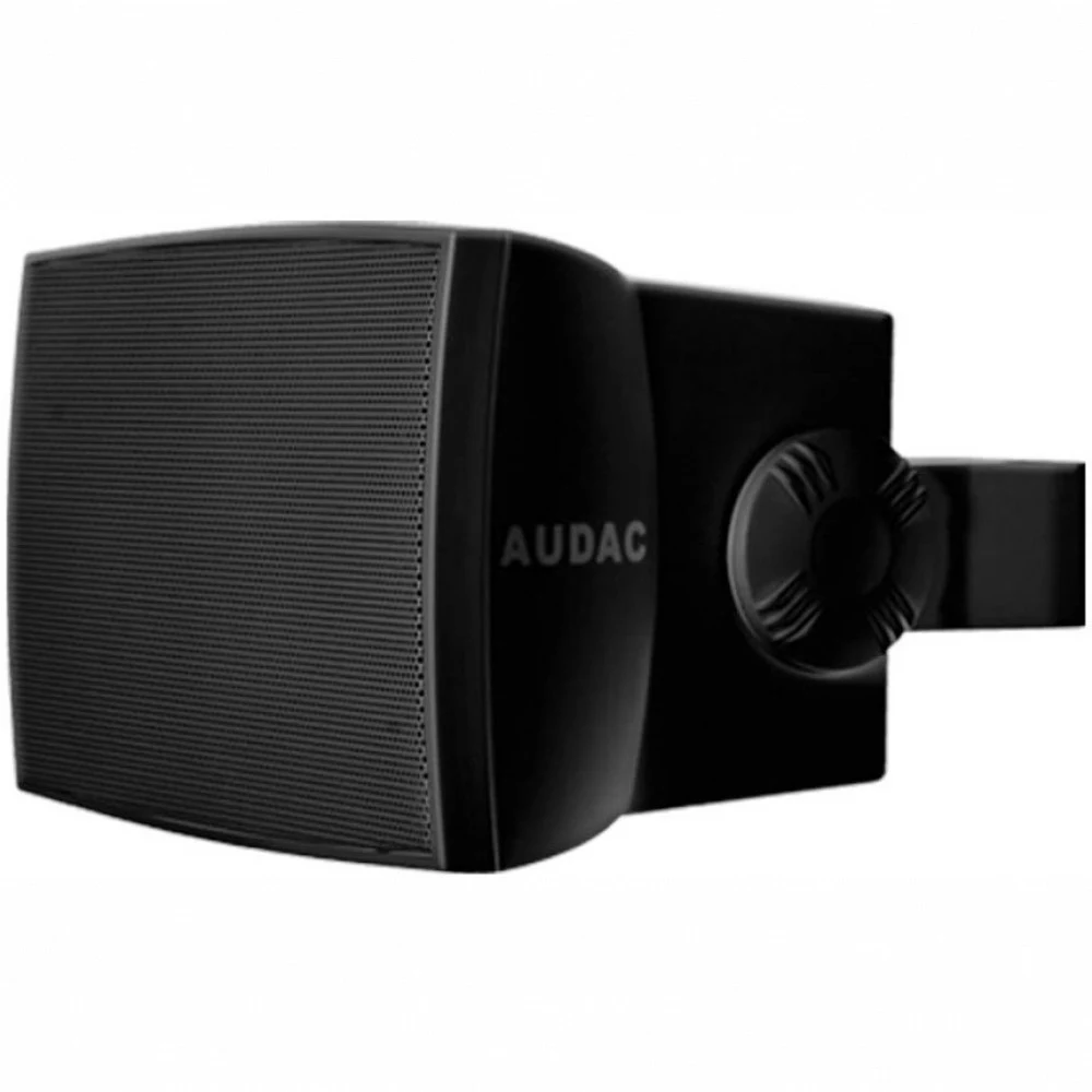 AUDAC Громкоговоритель настенный WX302/B, Настенная двухполосная акустическая система. Мощность в 100-V режиме 20/10/5 Вт, при 8 Ом 30 Вт (RMS). Диаграмма направленности по вертикали 100° и горизонт