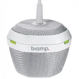 Микрофон BIAMP [Parle/TesiraTCM-1(White)] подвесной, технология Beamtracking(AVB) 3 зоны по 120° LED mute индикаторы 2хRJ45(доп.для подключения TCM-1EX к plenum box).2-pin 3.5 mm Phoenix.PoE.Макс.ра