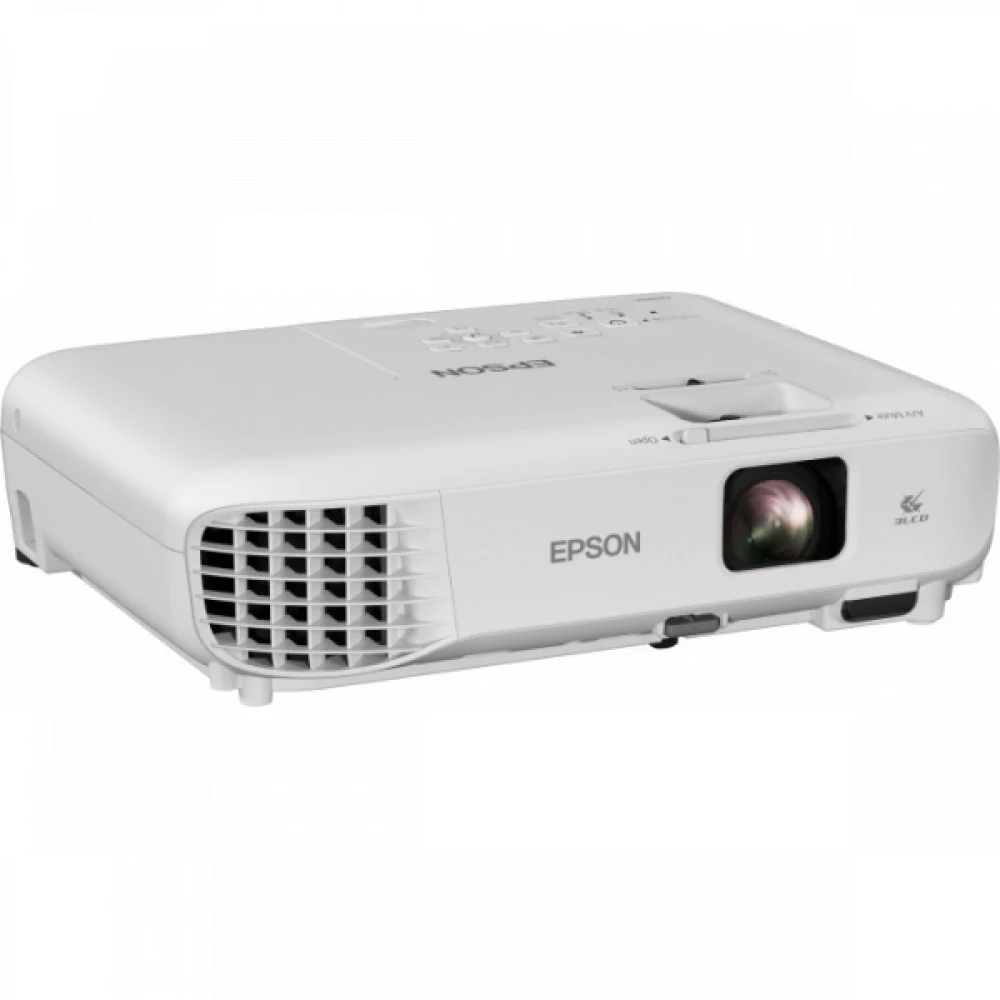 Проектор Epson EB-W53, LCD, 4000lm, 16000:1, WXGA, 1280x800, 6000hr, 0.83-9.5m, 2.5kg