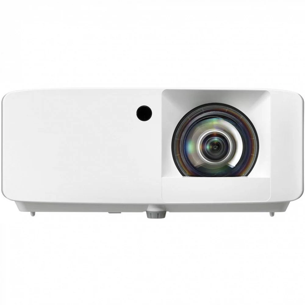 OPTOMA Проектор ZH350ST Лазерный проектор Optoma. Разрешение 1920 x 1080. Яркость 3500 лм. Контрастность 300 000:1. Проекц. отношение 0,5: 1. Вес кг. - 3. Гарантия: 2 г проектор 60 мес на источник с