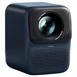 Проектор портативный, Wanbo, NEW T2 Max, LCD, 1920x1080, 450 ANSI lm, 2000:1, Android 9.0, Auto Focus, 1+16G, 20000 часов, Wi-Fi, Bluetooth, HDMI*1, USB*1, 3.5mm, DC*1, 3W*2, синий