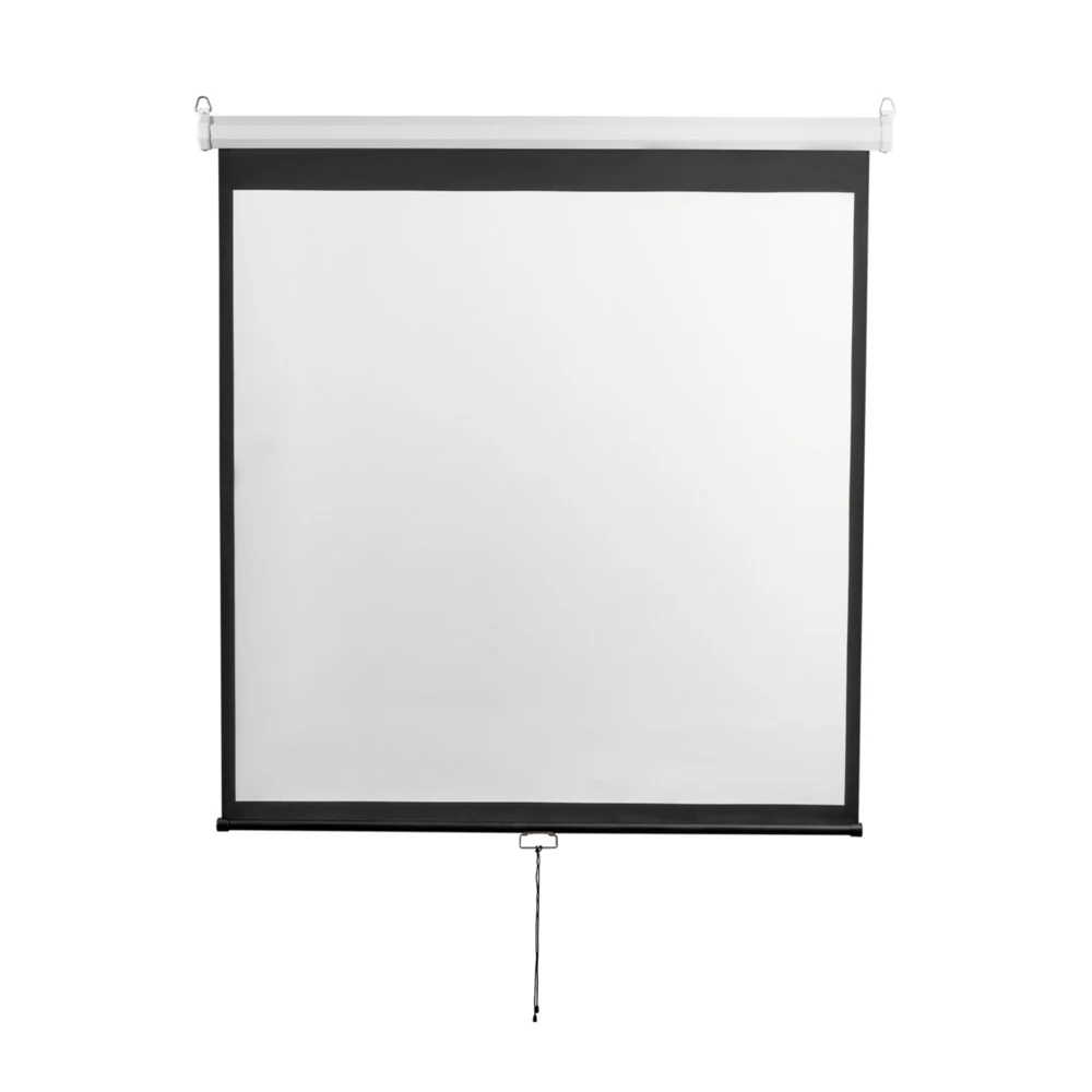 Экран 240x240см Digis Optimal-D DSOD-1107 1:1 настенно-потолочный рулонный Диагональ экрана 135 " Тип проекции прямая Формат экрана 1:1 Особенности покрытия белый матовый Высота экрана 240 см Ширина