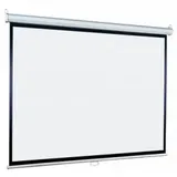Настенный экран Lumien Eco Picture 220х220см (рабочая область 214х214 см) MW восьмигранный корпус, возможность потолочн./настенного крепления, уровень в комплекте, 1:1 (треугольная упаковка)