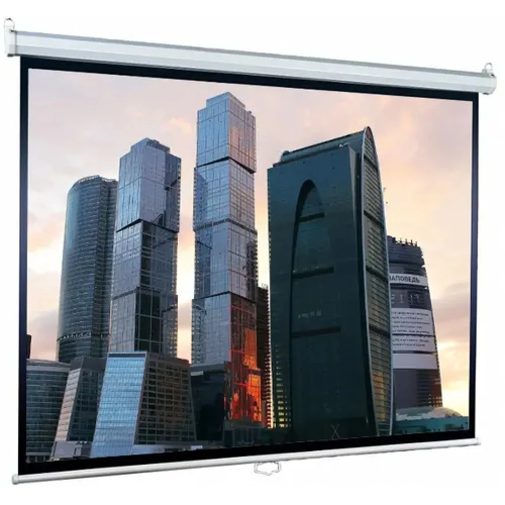 LEP-100119 - Настенный экран Lumien LEP-100119 [Eco Picture] 187х280см (рабочая область 153х272 см) Matte White, верх.кайма 30 см, прямоуголный корпус, возможность потолочн./настенного крепления, ур