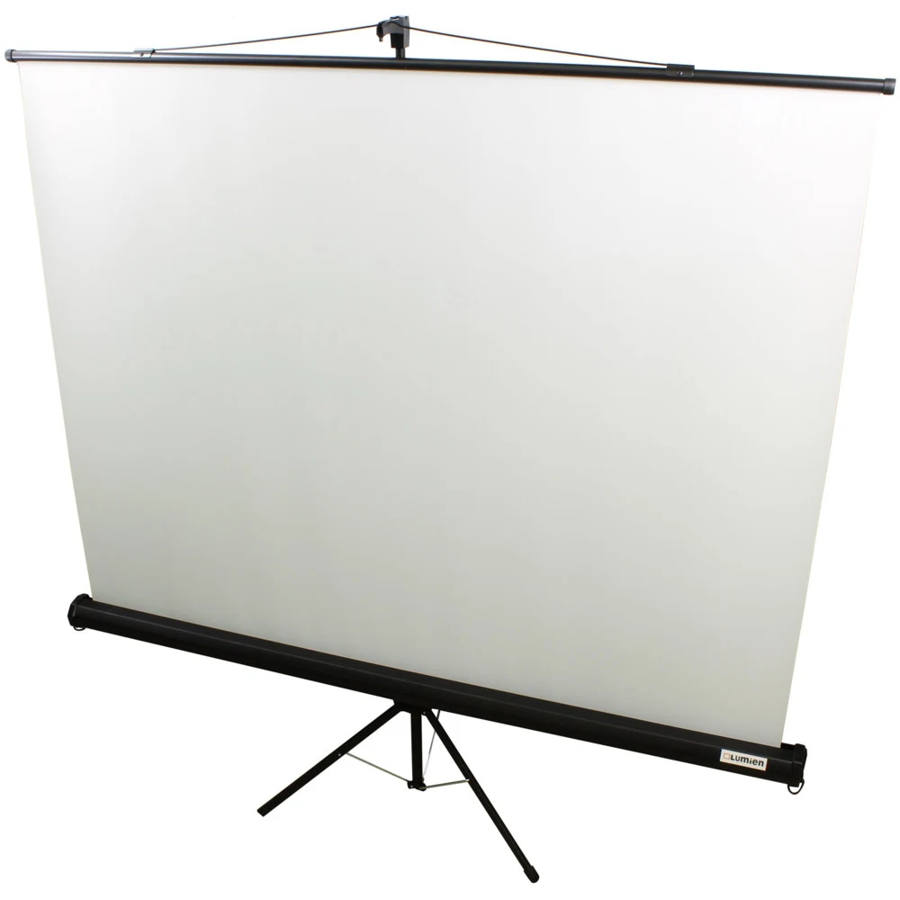 LEV-100103 - НЕДОСТУПНО Экран на штативе Lumien Eco View 200x200 см возможностью настенного крепления, белый матовый