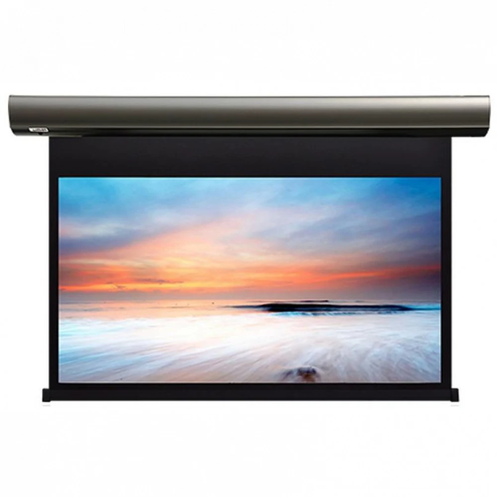 [LCC-100117] Экран с электроприводом Lumien [Cinema Control] 236x398 см (раб.область 220х390 см) (176") Matte White FiberGlass черн. кайма по периметру, доп.черная область 10 см, триггер., RS485, IR