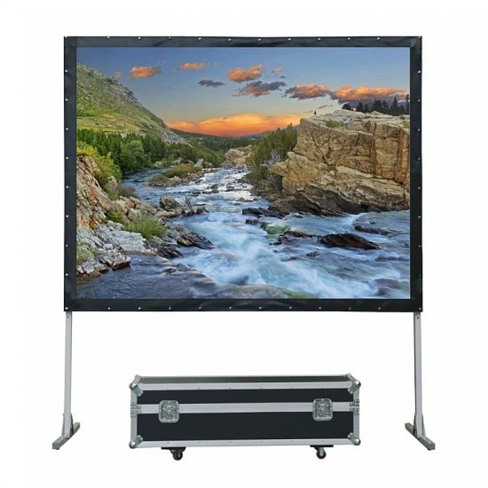 LMF-100125 - Экран Lumien LMF-100125 [Master Fold] 178x275 см (120"), (раб. область 162x259 см) Matte White черн. кайма по периметру 16:10, поставляется в флайт-кейсе