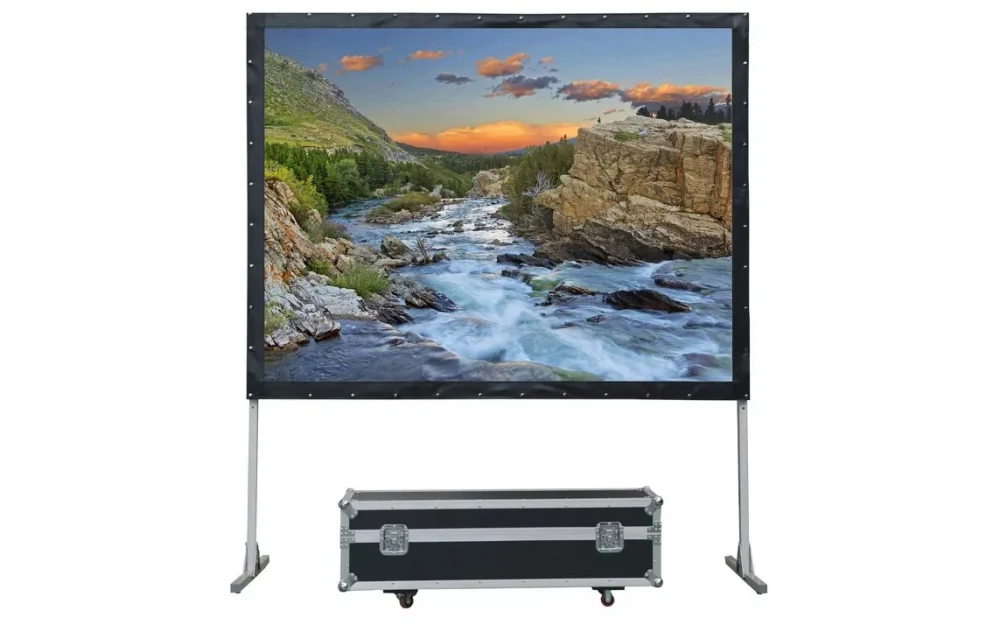 LMF-100126 - Экран Lumien LMF-100126 [Master Fold] 218x339 см (150"), (раб. область 202x323 см) Matte White черн. кайма по периметру 16:10, поставляется в флайт-кейсе