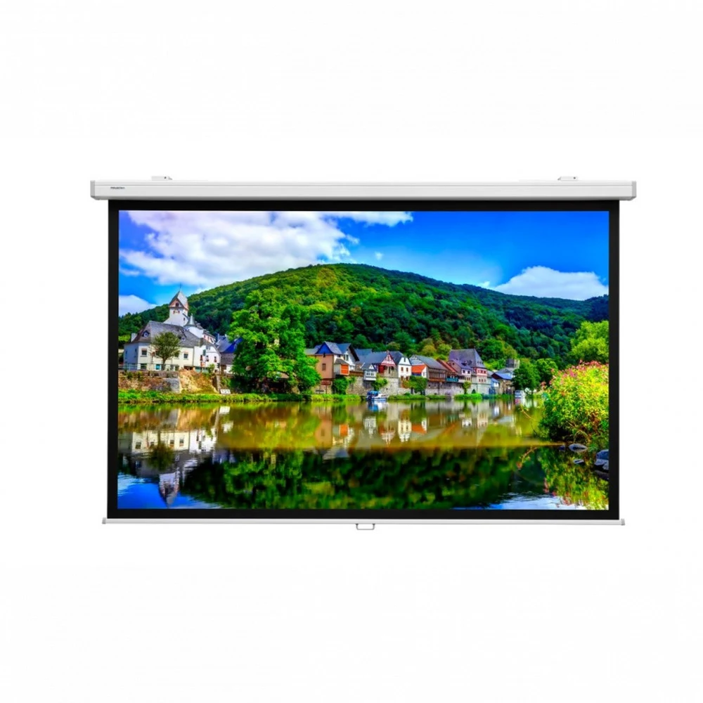 [LMP-100108CSR] Настенный экран Lumien [Master Picture CSR] 197x244см (раб.область 132х234 см) (106") MW FiberGlass черн. кайма по периметру, верх.кайма 60 см, механизм плавного возврата, возможност