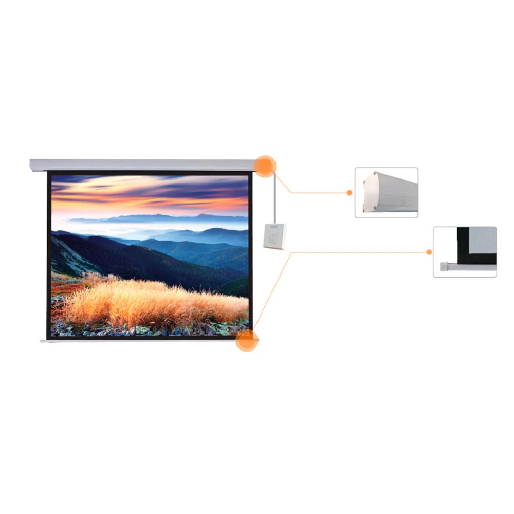 Экран моторизированный Mr.Pixel 80" X 80" (2,03 X 2,03) MSPSAB112V2