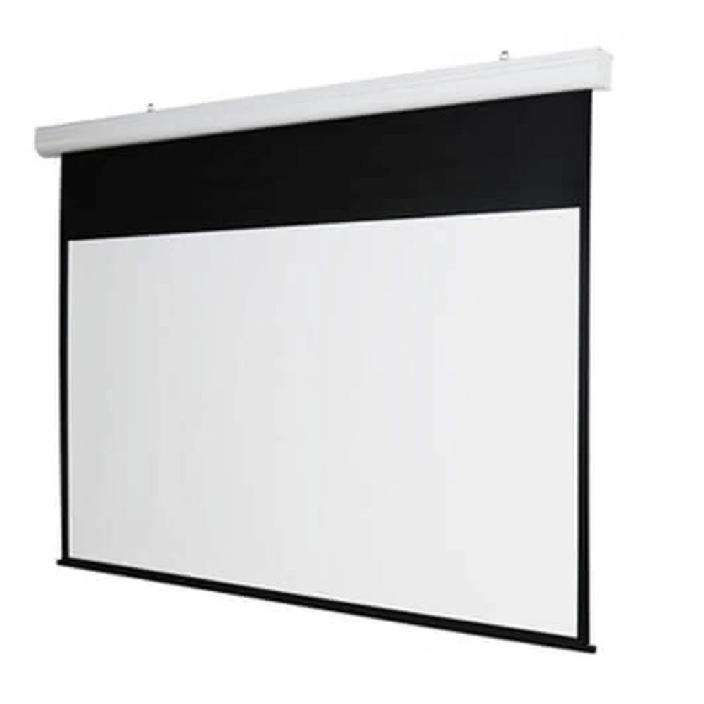 PROscreen Экран моторизованный MLE3100 (197*147), Моторизованный экран , полотно Matte White, радиопульт в комплекте. Диагональ 100". Формат 4:3. Размер активной области полотна,мм - 1970*1470 (дроп