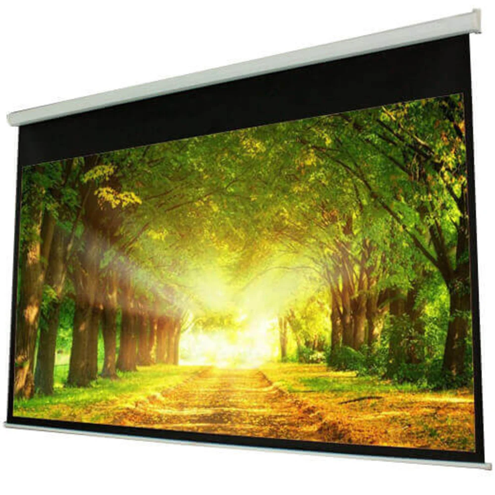 PROscreen Экран моторизованный MLE9120, Моторизованный экран , полотно Matte White, радиопульт в комплекте. Диагональ 120". Формат 16:9. Размер активной области полотна,мм - 2657*1494, увеличенный д