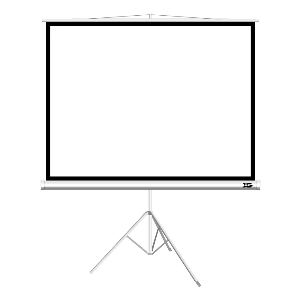 Экран на треноге, XG, DLS-T203x154W, Рабочая поверхность 195х146 см., 4:3, Matt white, Белый