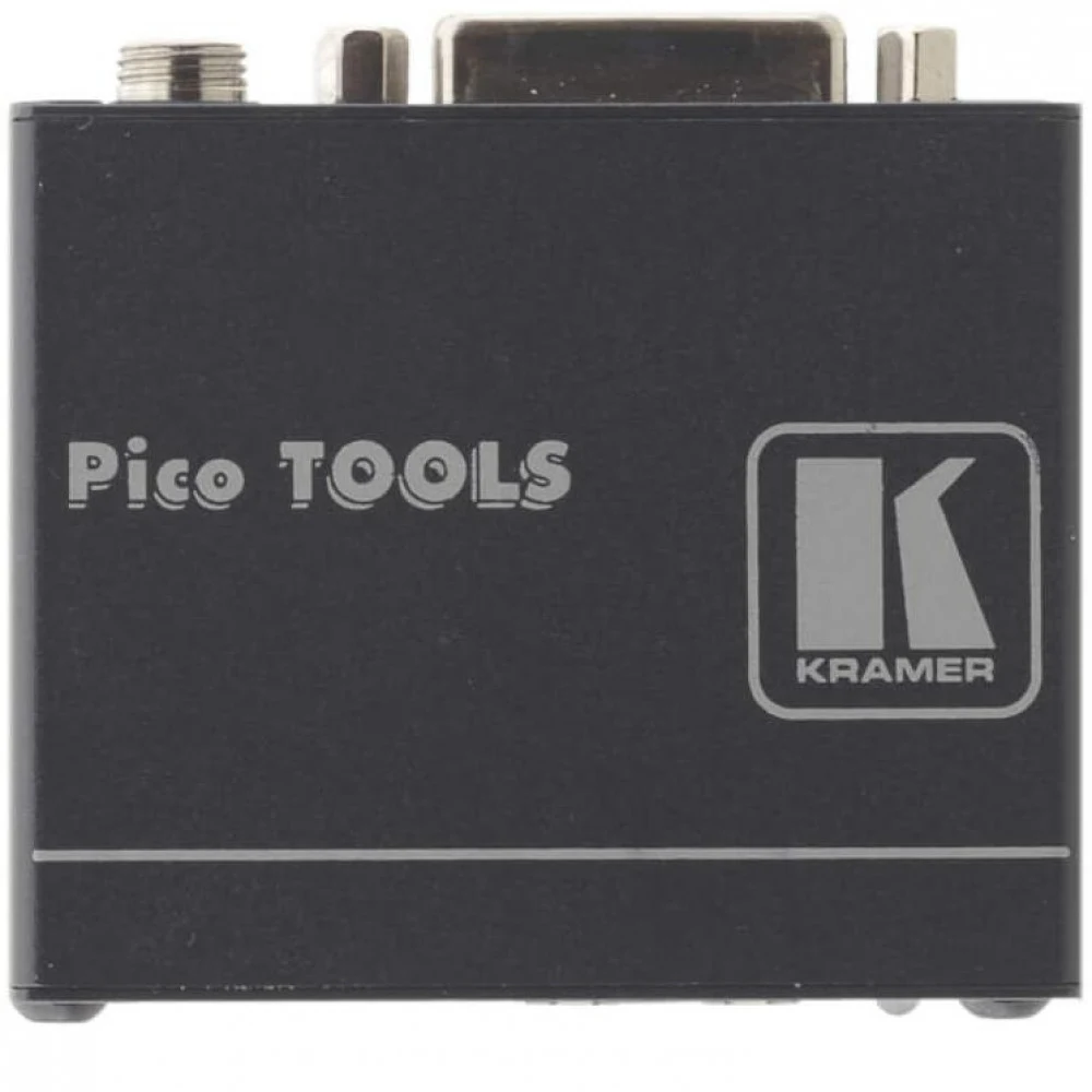 Приёмник Kramer Electronics [PT-572HDCP+] сигнала DVI из кабеля витой пары (TP) с адаптером питания