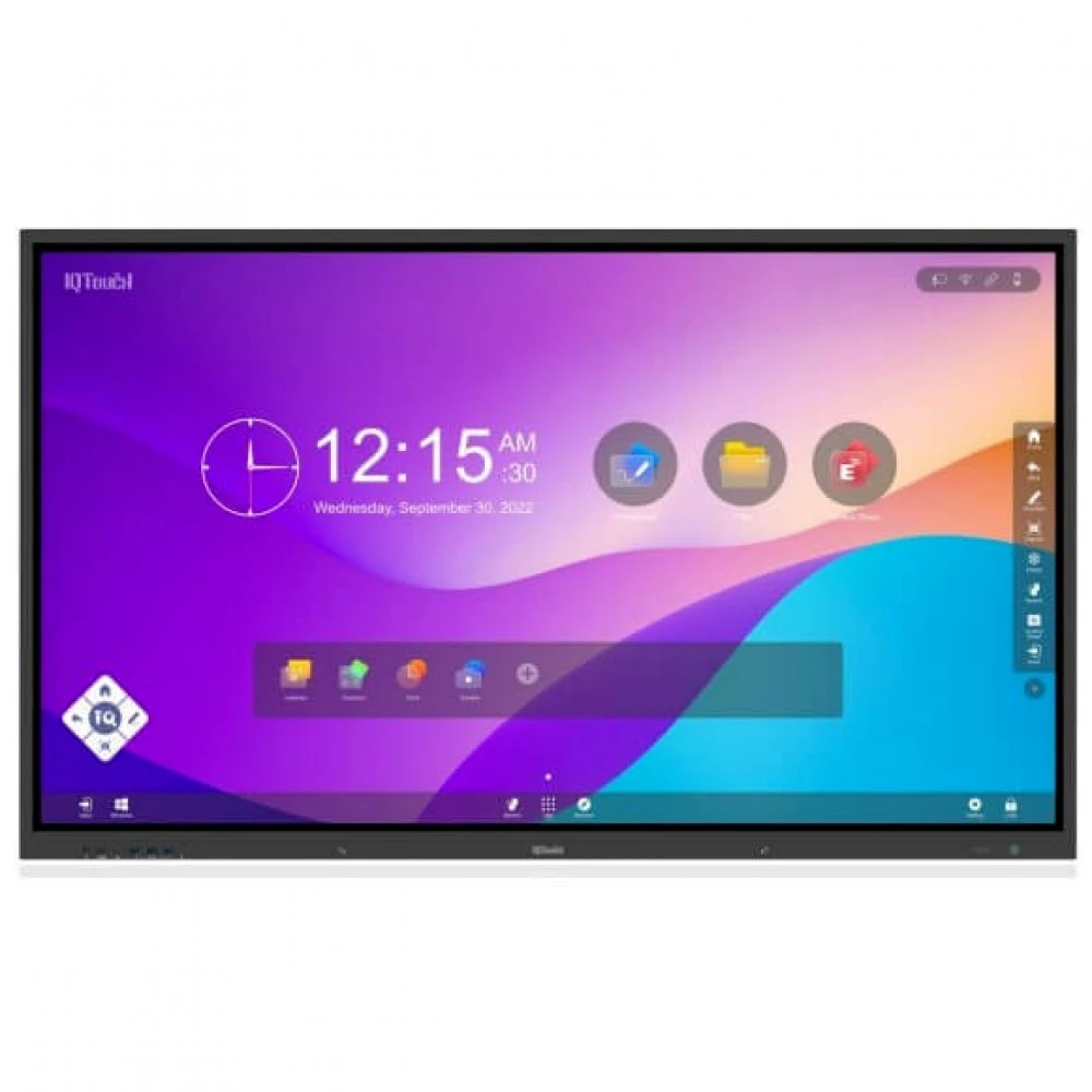 Интерактивная LED панель 75&amp quot IQTouch HA1100 PRO &lt 20 касаний, 3840*2160, 4K UHD, Android 11 8G/64&gt