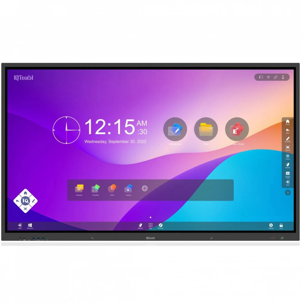 Интерактивная LED панель 65&amp quot IQTouch DE1400 &lt 20 касаний, 3840*2160, 4K UHD, Android 14&gt
