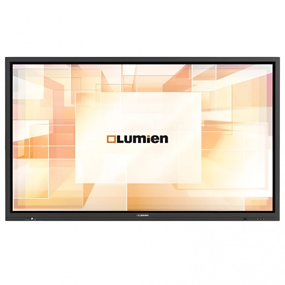 Интерактивный комплекс [ LMP8603ELRU ] Lumien [IFCLO1ILМ86] 86", 3840x2160 60 Hz, ИК, 20 касаний, 400 кд/м2, 1200:1, 8GB DDR4 + 64GB, Android 9.0, 2x15 Вт, пульт ДУ, 2 стилуса, (OPS: i5Gen12/ DDR4 8