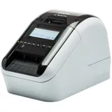 Термопринтер Brother QL820-NWB (для печ.накл.) стационарный серебристый