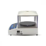 Лабораторные весы M-ER 122 АCFJR-150.005 "ACCURATE" LСD Индикация: ЖКИ с подсветкой Габариты: 210х300х350 мм Диаметр платформы: 123 мм Питание: адаптер+аккумулятор Максимальный вес: 150 г Минимальны
