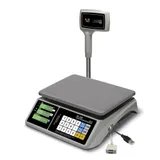 Торговые настольные весы M-ER 328 ACPX-6.1 "TOUCH-M" LCD RS232 и USB "Интерфейс: RS232 и USB Индикация: ЖКИ с подсветкой Габариты: 350х390х590 мм Платформа: 325x230 мм Питание: адаптер+аккумулятор М