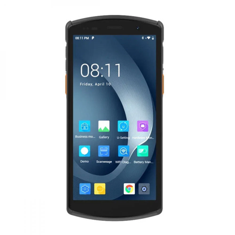 Мобильный терминал Urovo DT50S: Android 13 / 2.45 GHz / 8xCore, Kryo 260 CPU / Qualcomm SM 6115 / RAM 4 GB / ROM 64 GB / UROVO 2D (SE2030S) / 2D Imager / 5.7" / 720 x 1440 / 2G / 4G (LTE) / Bluetoot