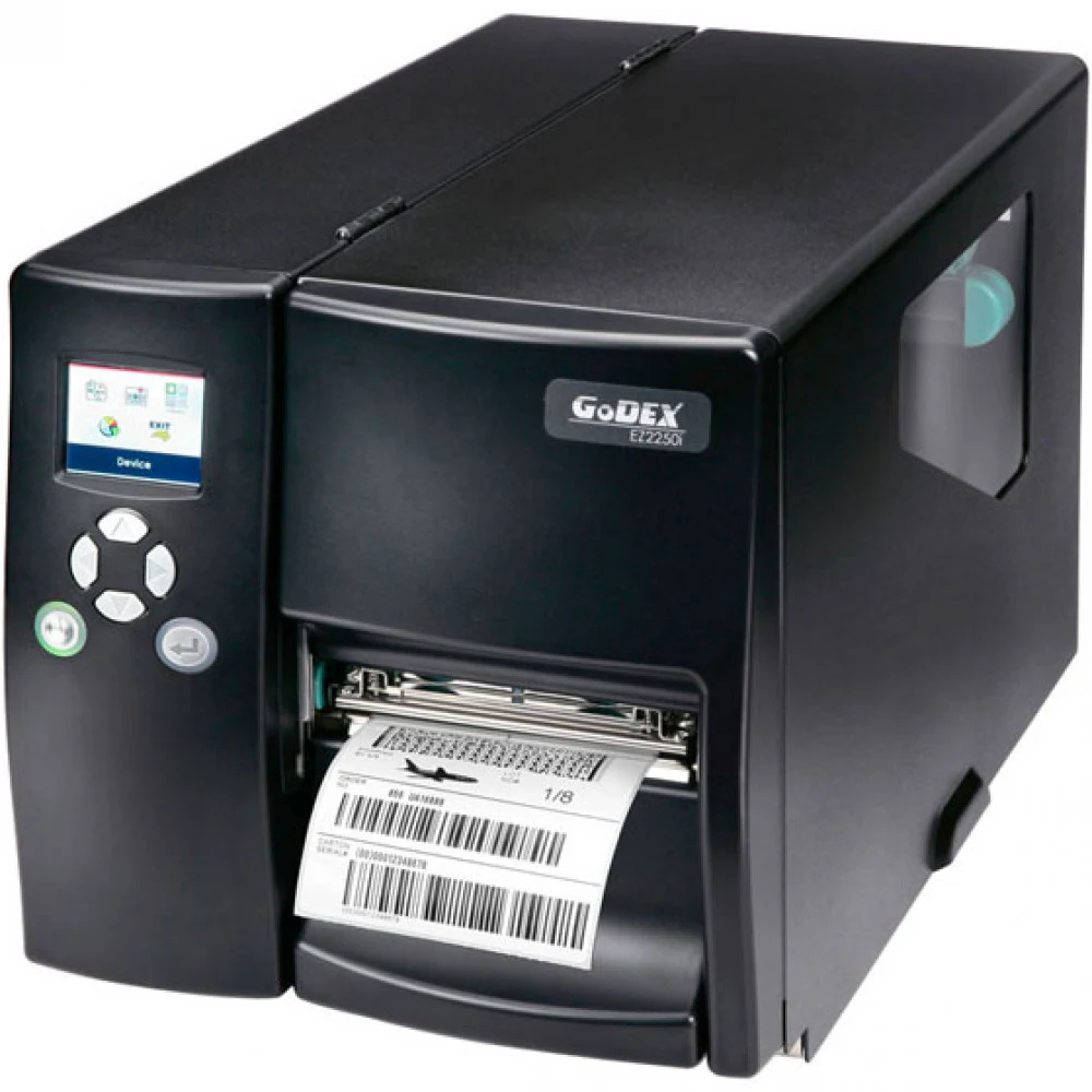 Промышленный термотрансферный принтер этикеток Godex EZ-2350i (300 dpi, USB+RS232+LAN, 118/104/25,4, 5 ips, 16 Мб SDRAM, 8 Мб Flash, цвет LCD, Black)