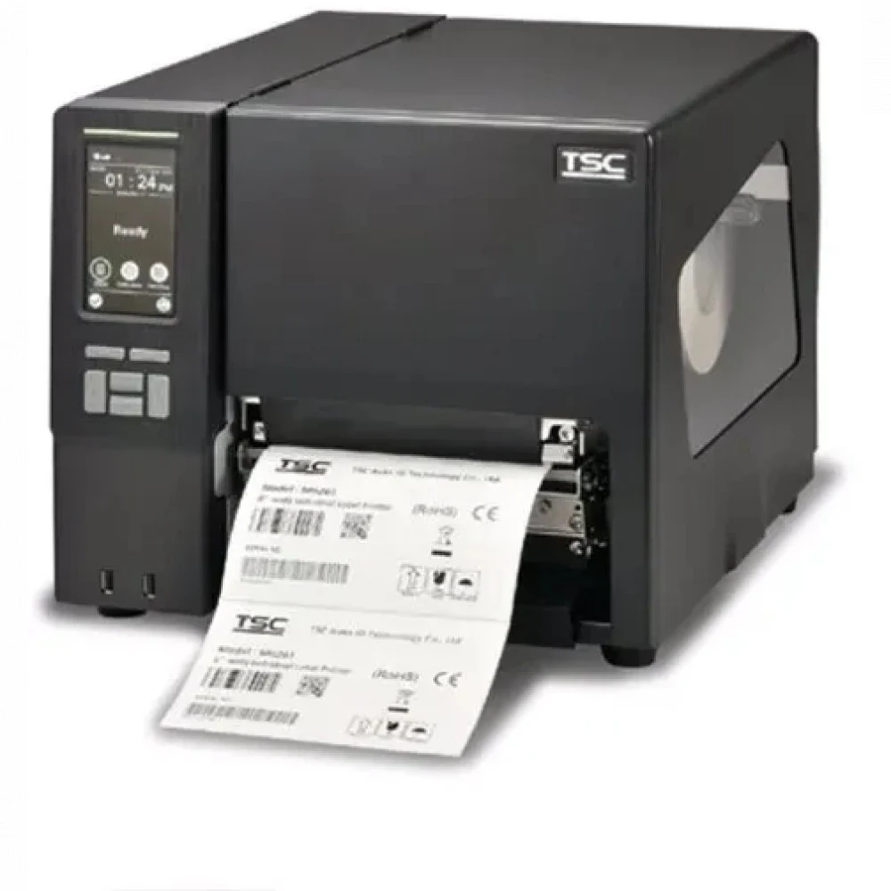 MH261T-A001-0302 - Принтер этикеток TSC MH261T, 203dpi, 4.3" TOUCH LCD, DRAM 256MB/FLASH 512MB, USB+RS-232+ETH+USB HOST+PARALLEL, Wi-Fi READY, EU