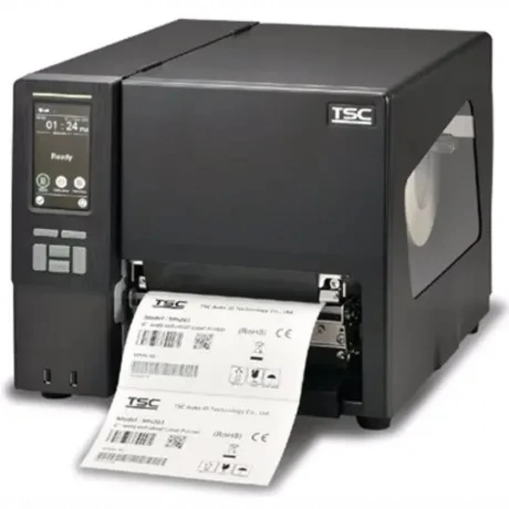 MH361T-A001-0302 - Принтер этикеток TSC MH361T, 300dpi, 4.3" TOUCH LCD, DRAM 256MB/FLASH 512MB, USB+RS-232+ETH+USB HOST+PARALLEL, Wi-Fi READY, EU