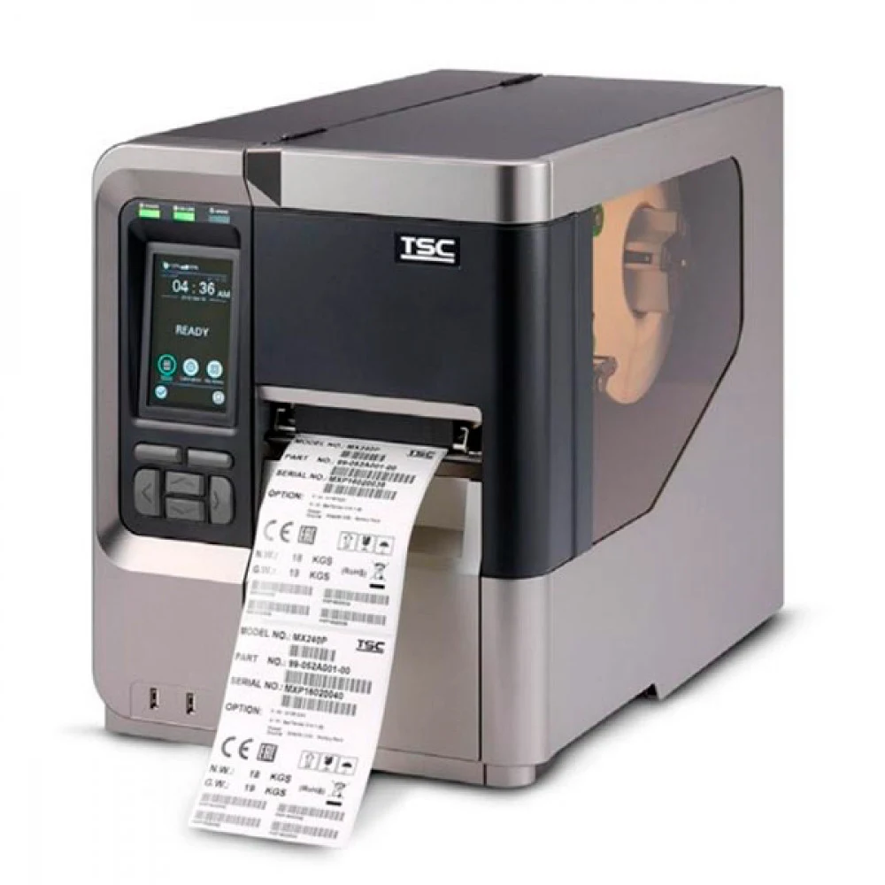 Принтер TSC MX641P, 600 dpi, 4.3" TOUCH LCD, USB+RS-232+ETHERNET+USB HOST, Wi-Fi READY, MEDIACAPACITY, TOPBM