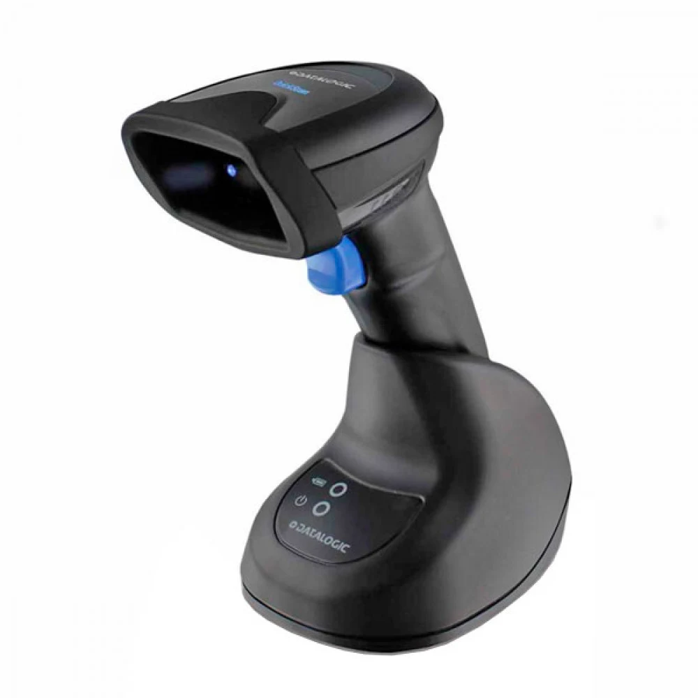 Сканер штрикода Datalogic QuickScan QBT2500, Bluetooth, USB, 2D Megapixel Imager, Black, Base Station, USB Cable (90A052258), поддержка Честный Знак