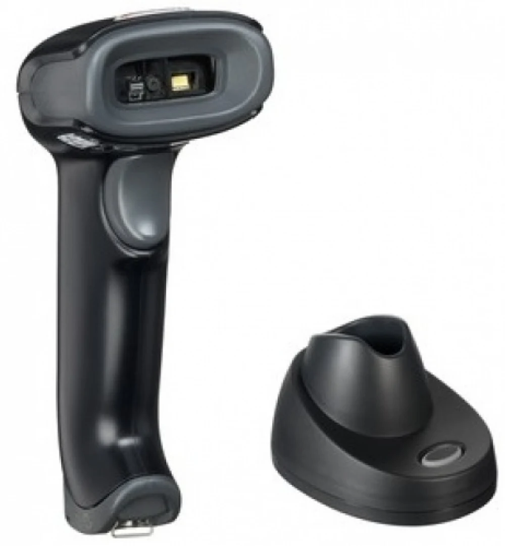 Honeywell 1472g [1472G2D-2USB-5-R(I)] EMEA&ANZ USB Kit: Omni-directional, 1D, PDF,2D, black scanner (1472g2D-2),charge & communication base (CCB01-010BT-V1N), USB Type A 3.0m straight cable