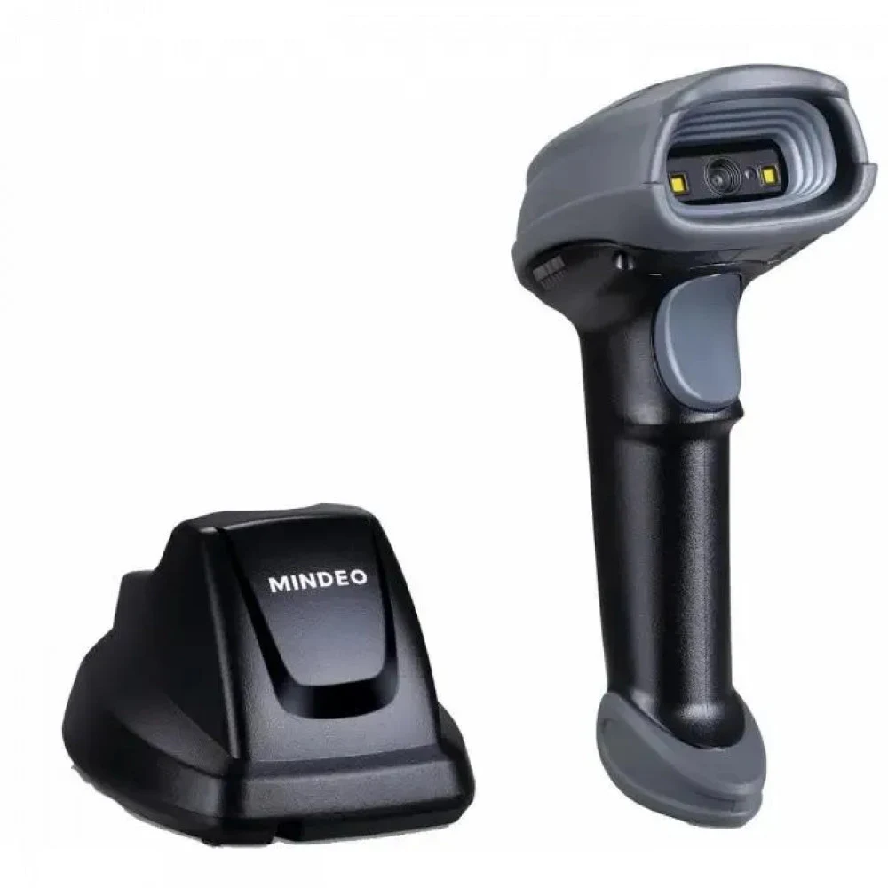 MINDEO CS2291-HD Сканер ШК {ручной, 2D имидж, 433MHz, серый CS2291 2D HD, зарядно-коммуникационная база, USB}